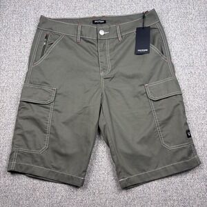 True Religion RLGN Cargo Shorts Men 32 Kalamata Olive NWT $119 MSRP Utility